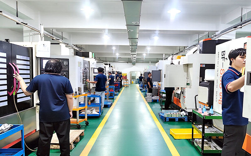 Dongguan Zhongwei Metal Products Co., Ltd Produktionslinie des Herstellers