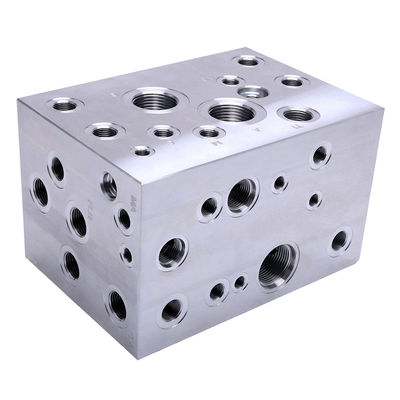 CNC Machining Excavator Hydraulic Pressure Reducing Valve Block Hydraulic Control Valve