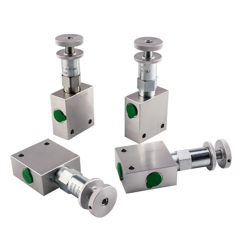 Manifold Hydraulic Valve Block Hydraulic Motor Cushion Valve For Rotary Excavator