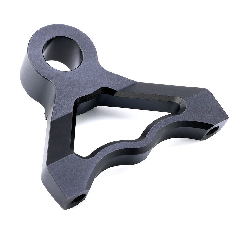 Aviation Aluminum 7075 Processing Rapid Prototyping Aluminum Alloy Anodized Black Parts