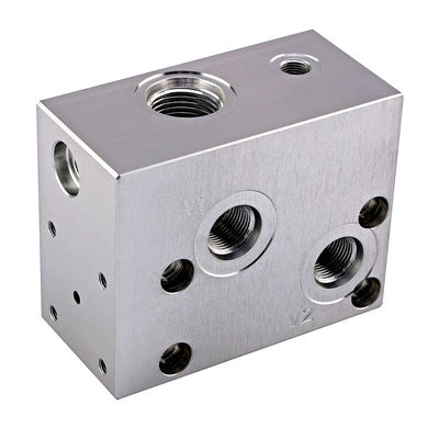 Nons Standard-Hydraulikventil-Block aus Aluminium, Gusseisen, Düctil-Eisen, Stahl, Hydraulikventil