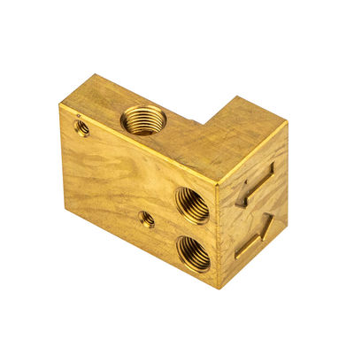 CNC-Brassteile mit hoher Präzision Frästeile kundenspezifische CNC-Bearbeitung