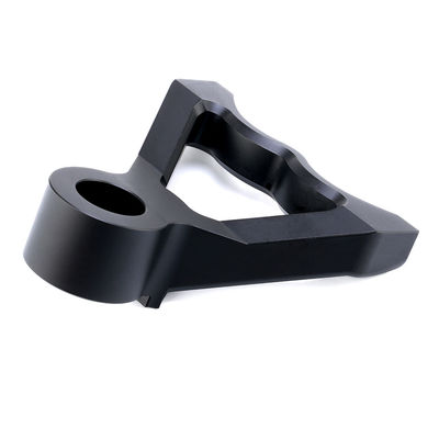 Luftfahrt Aluminium 7075 Verarbeitung Schnellprototyping Aluminiumlegierung Anodisierte schwarze Teile