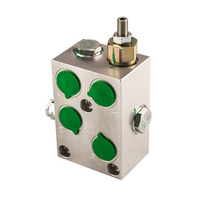 High-Precision 316L Edelstahl Hydraulische Manifold CNC-Verarbeitung Bagger Reisebetriebssystem dedizierte Ventilblock