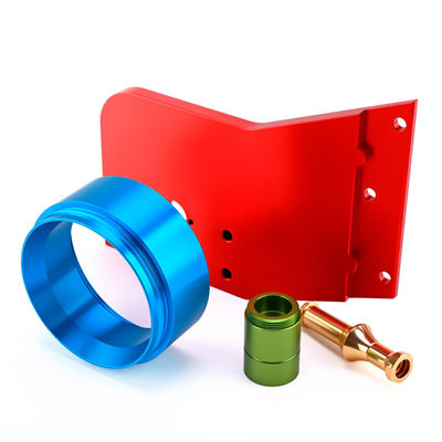 Drehteile aus Edelstahl Anodisierte Teile aus Aluminium Dreh- und Fräsenverarbeitung Anpassungen nach Zeichnungen und Mustern