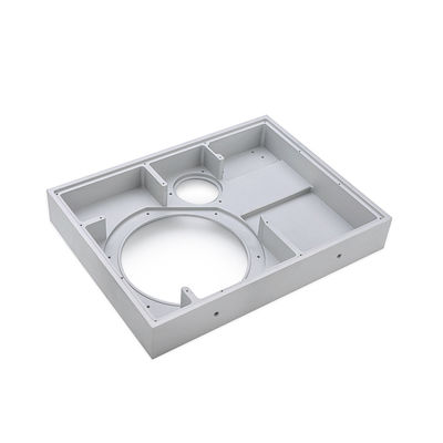 Leichte elektronische Geräte Gehäuse Präzisionsbearbeitung von Aluminiumlegierung Autoteile mit Oberflächenbesprühen Druckguss