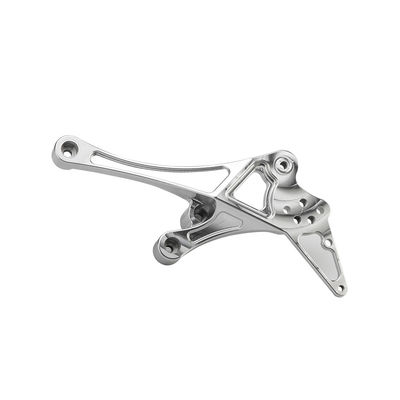 Automobil CNC Aluminiumteile Verarbeitung Motorrad Halterung Leichtgewichtslösung mit QC-Kontrolle und OEM / ODM