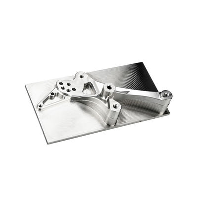 Edelstahl CNC-Fräsendeile Präzisionsfertigung Motorradhalter mit ISO9001 2015 Zertifizierung und Farboberfläche