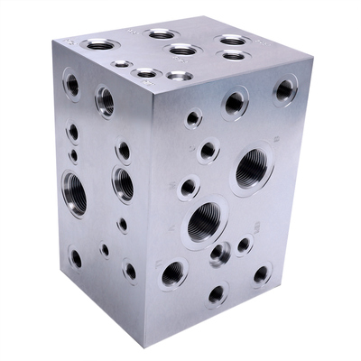 Hydraulic Manifold Block CNC Machining Factory Offering Structural Optimization Design and Multiple Surface Treatment Options for Automation and Agricultural Machinery